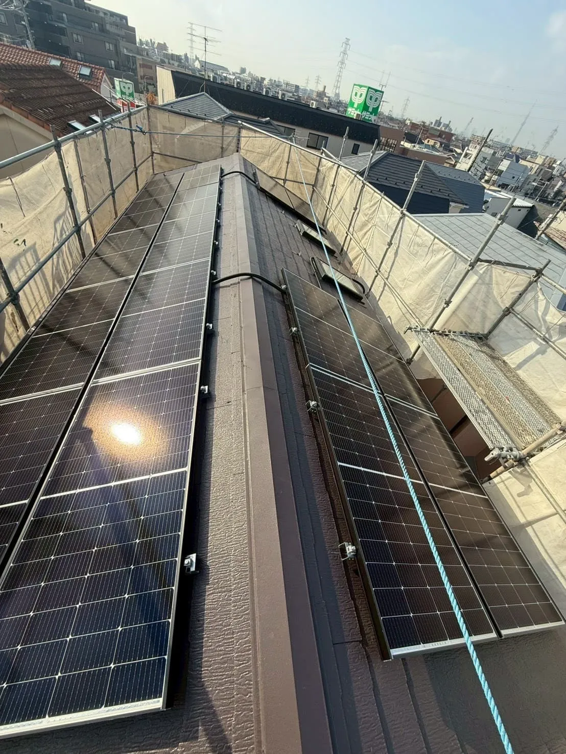 東京都葛飾区　T様邸　太陽光パネル新設