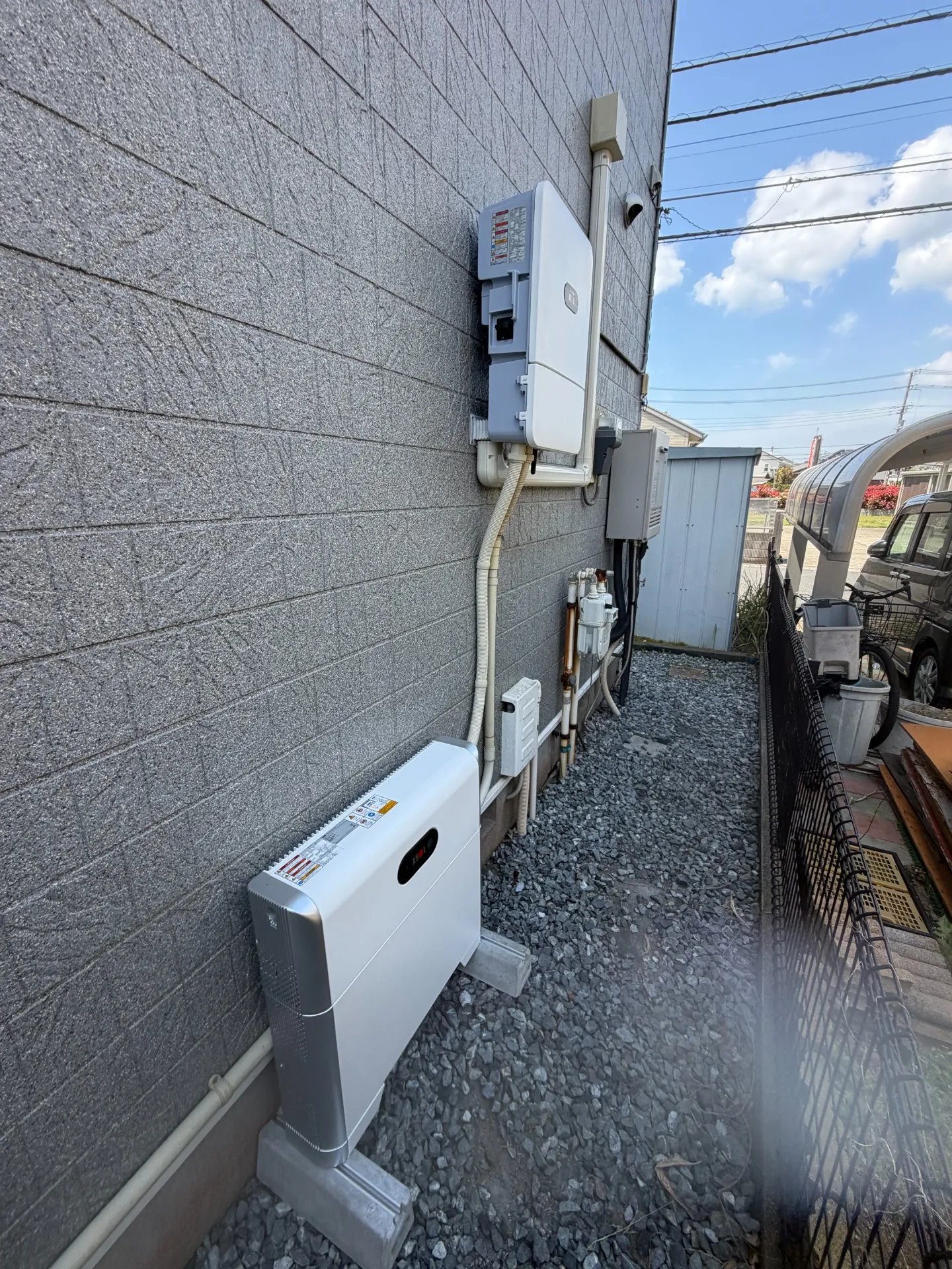 千葉県市原市　K様邸　蓄電池新設